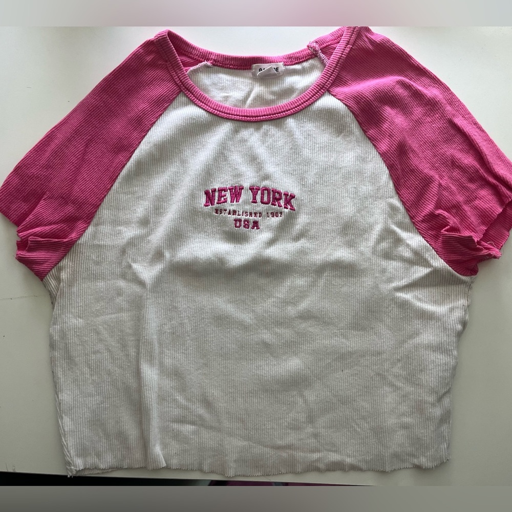 Garage crop top